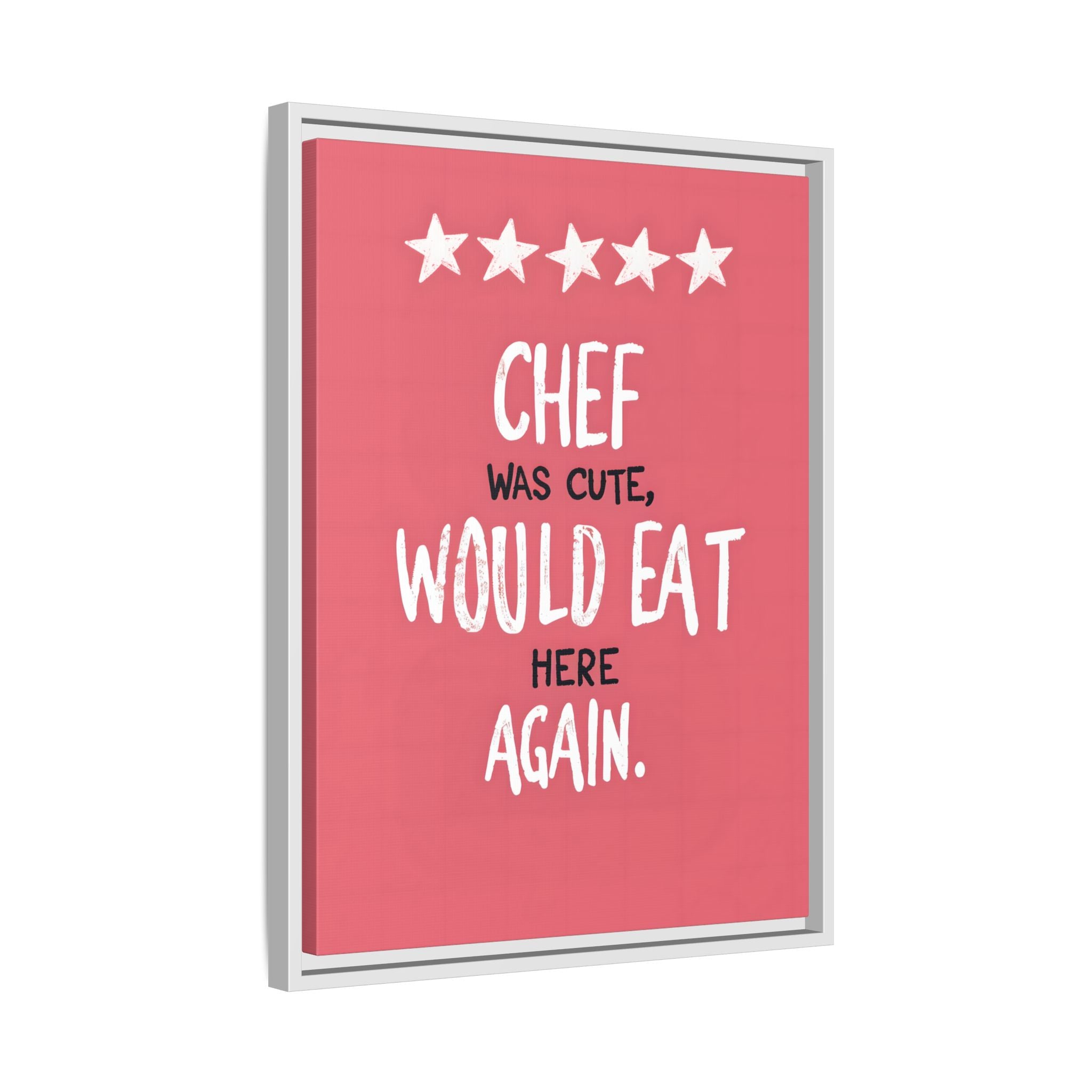 Framed Canvas - Chef’s Charm