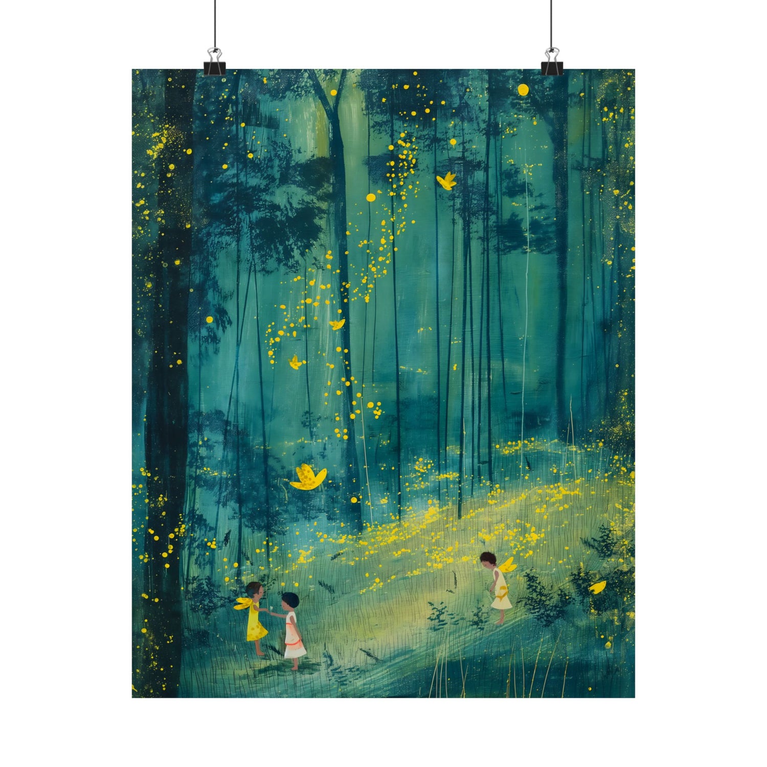 Enchanted Firefly Forest