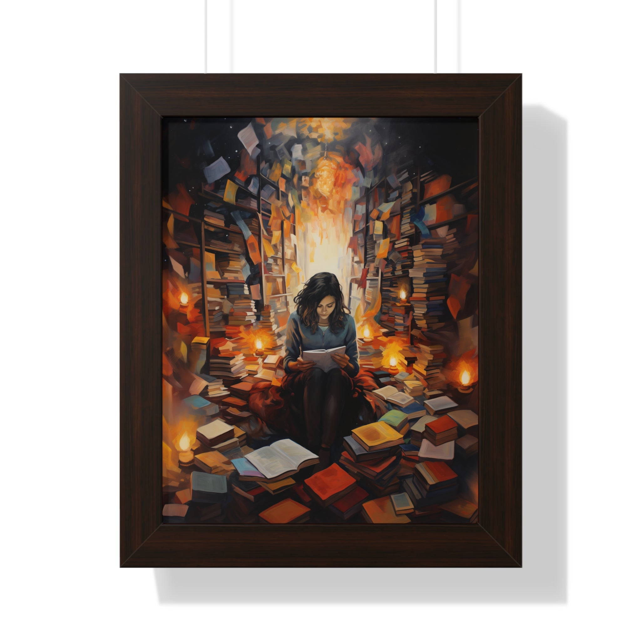 Framed Paper Print - The Sanctuary of Stories