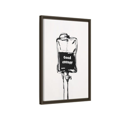 Framed Canvas - Good Energy IV Bag
