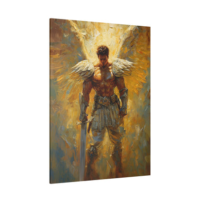 .75&quot; Matte Canvas - Celestial Warrior&