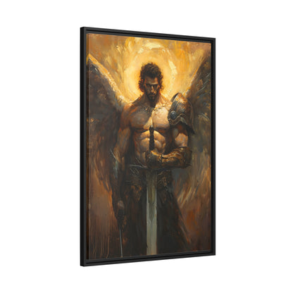 Framed Canvas - Celestial Warrior&