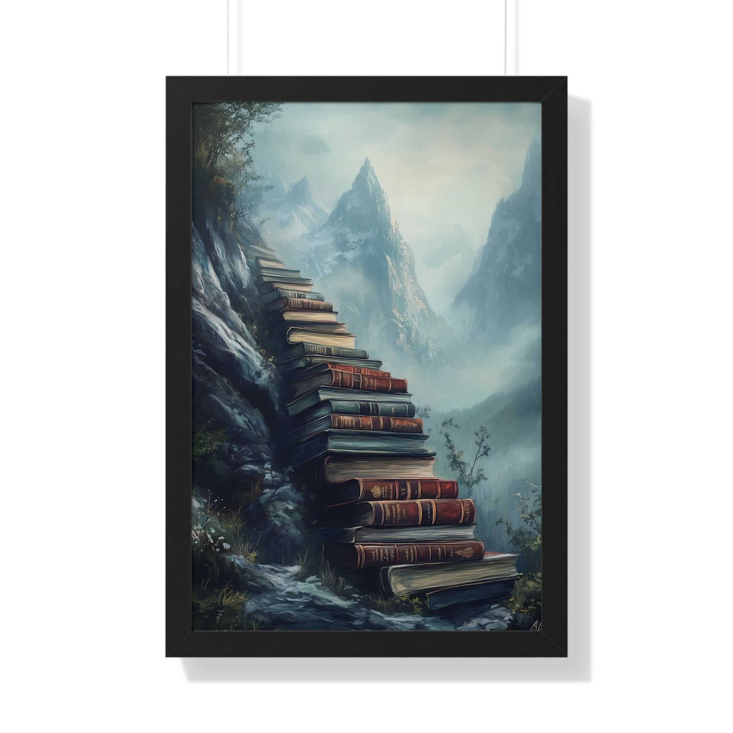 Framed Paper Print - Journey of Knowledge