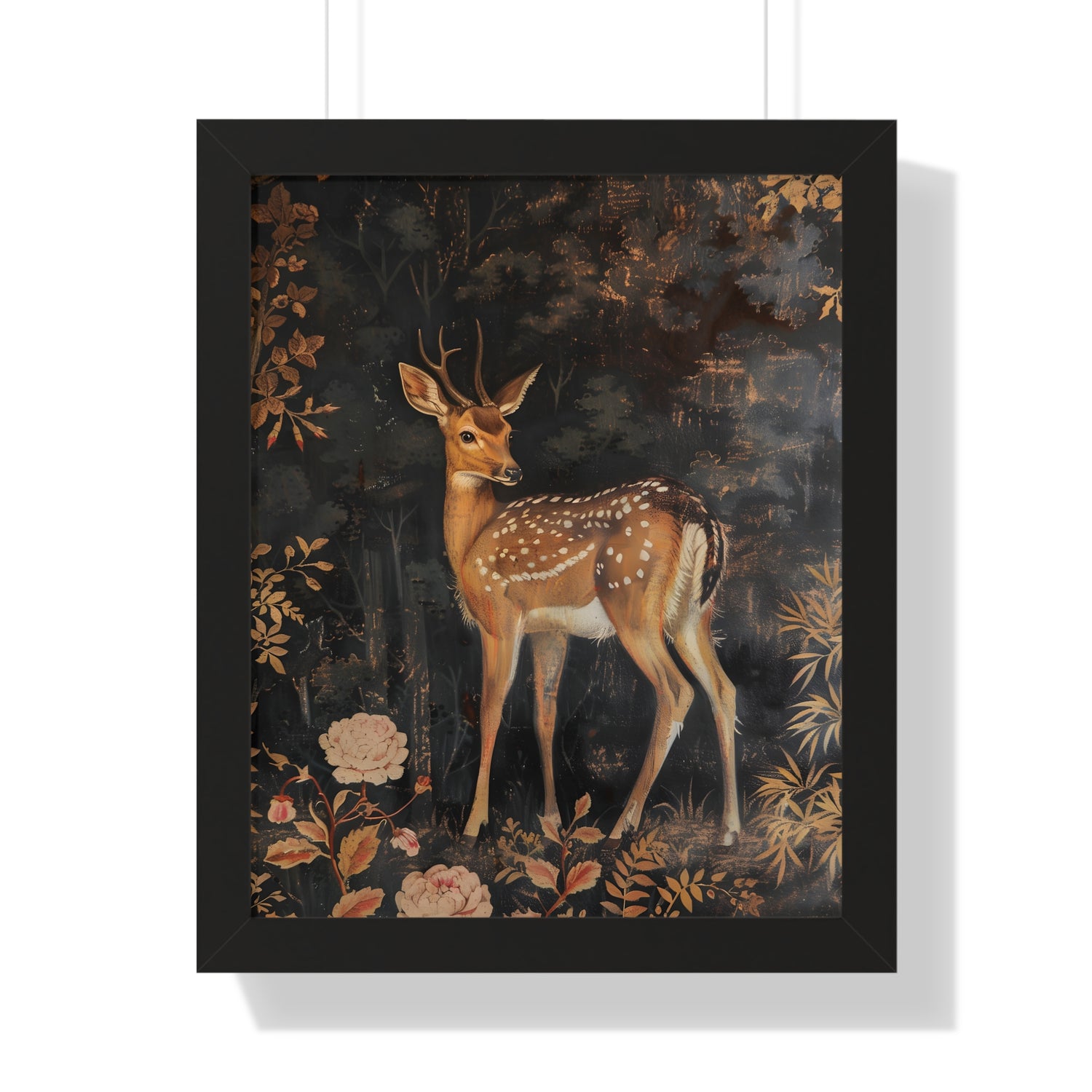 Framed Paper Print - Enchanted Forest Doe