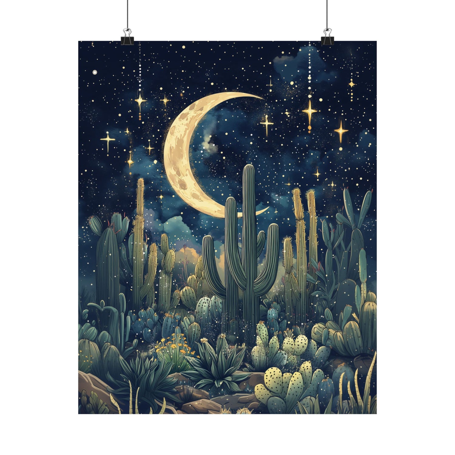 Dreamy Desert Night