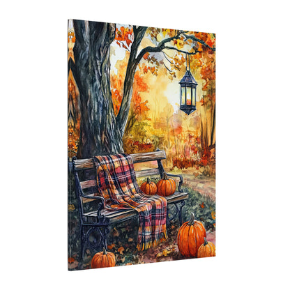 .75" Matte Canvas - Golden Pause in Fall