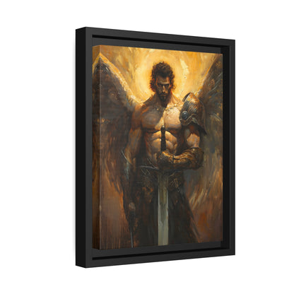Framed Canvas - Celestial Warrior&