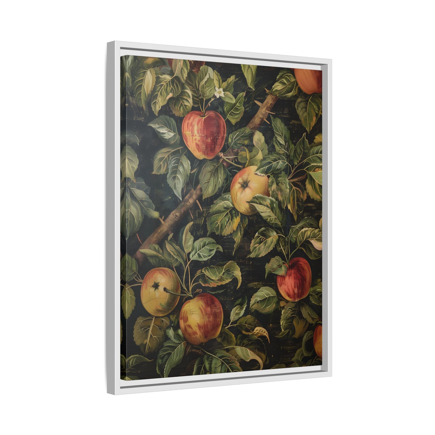 Framed Canvas - Orchard Harvest Apples