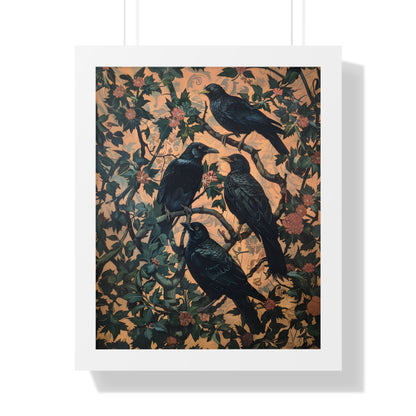 Framed Paper Print - Rook&