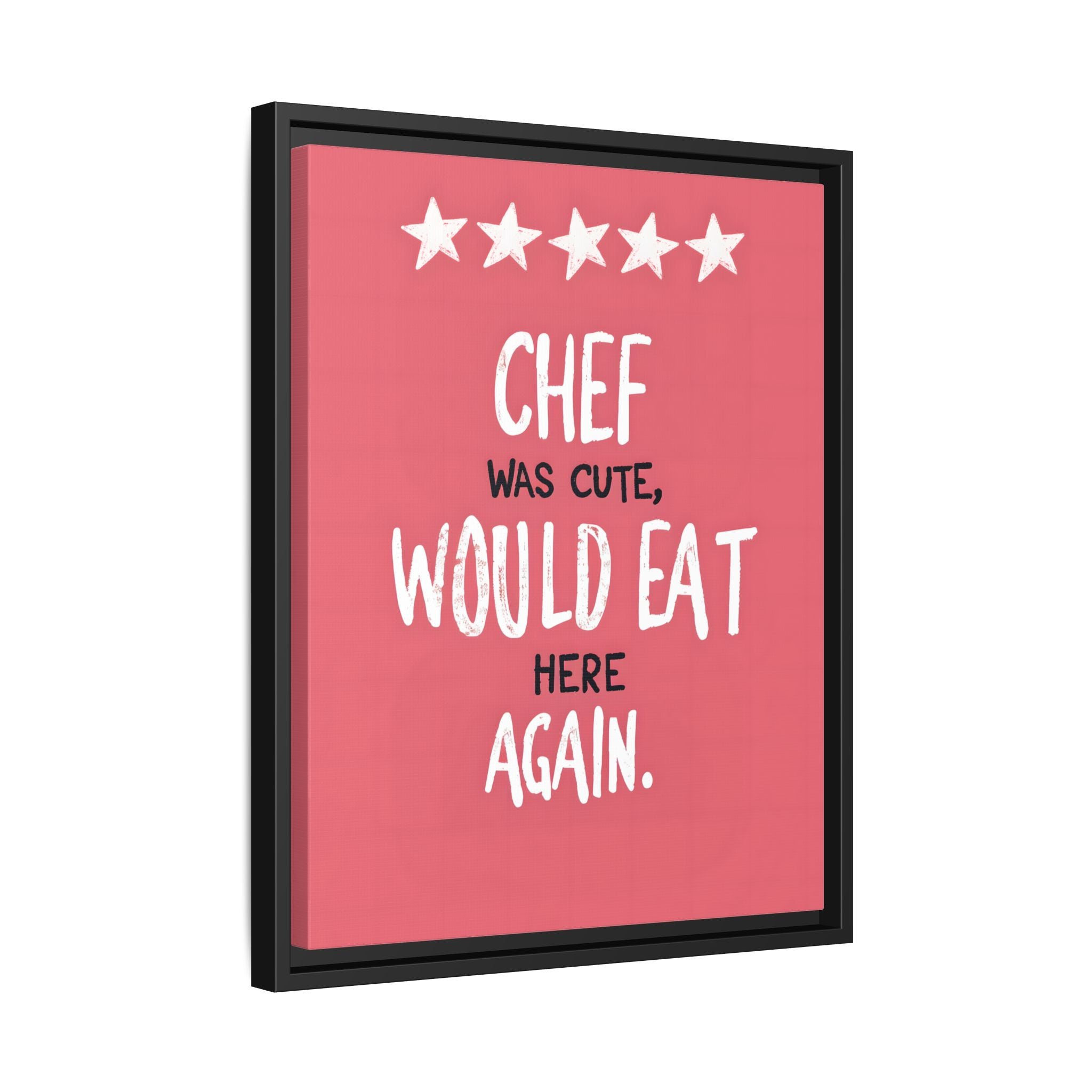 Framed Canvas - Chef’s Charm