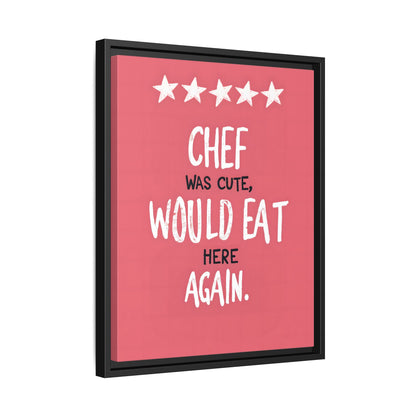 Framed Canvas - Chef’s Charm