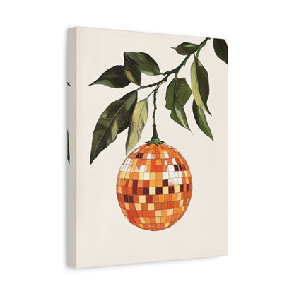 1.25" Matte Canvas - Citrus Disco Glow Drop