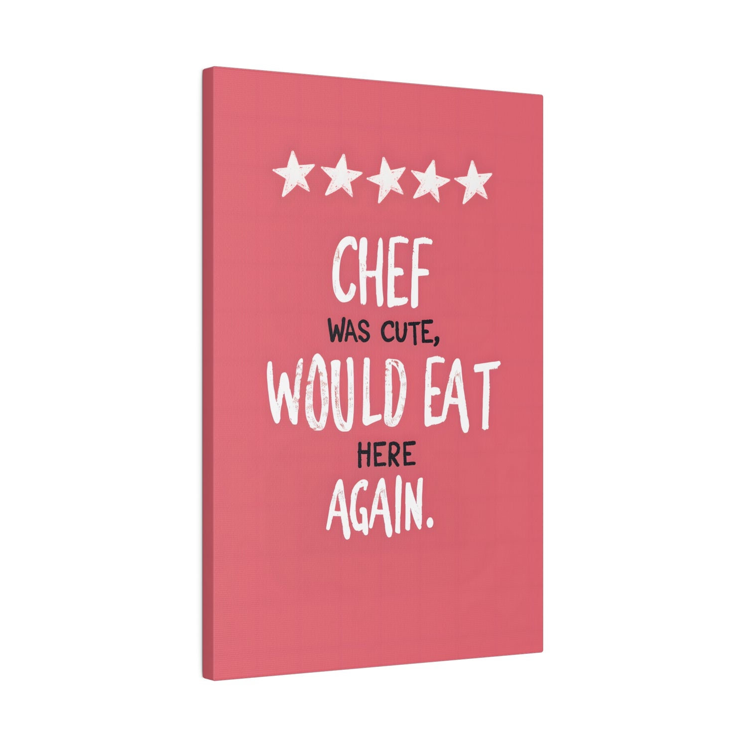 .75&quot; Matte Canvas - Chef’s Charm