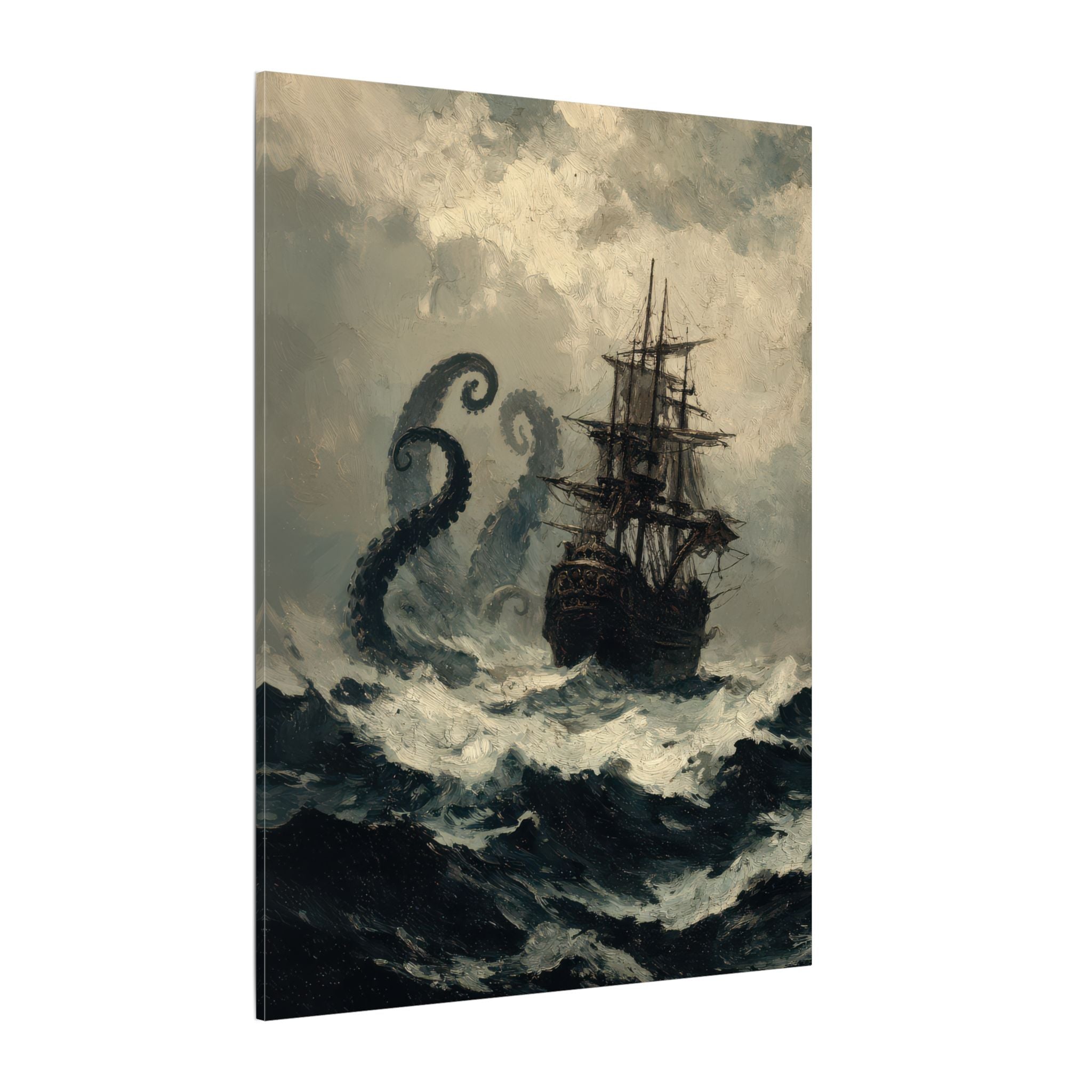 .75" Matte Canvas - Into the Kraken’s Wake