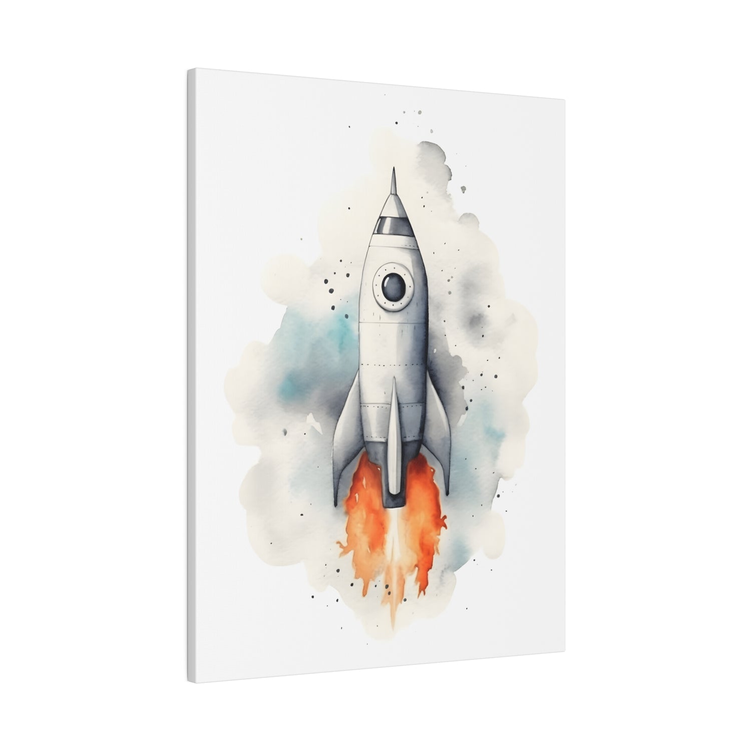 .75&quot; Matte Canvas - Cosmic Liftoff Dreams