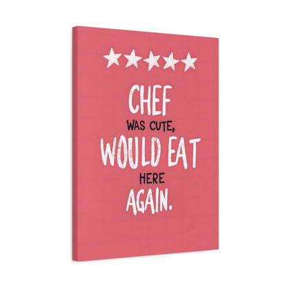 1.25" Matte Canvas - Chef’s Charm