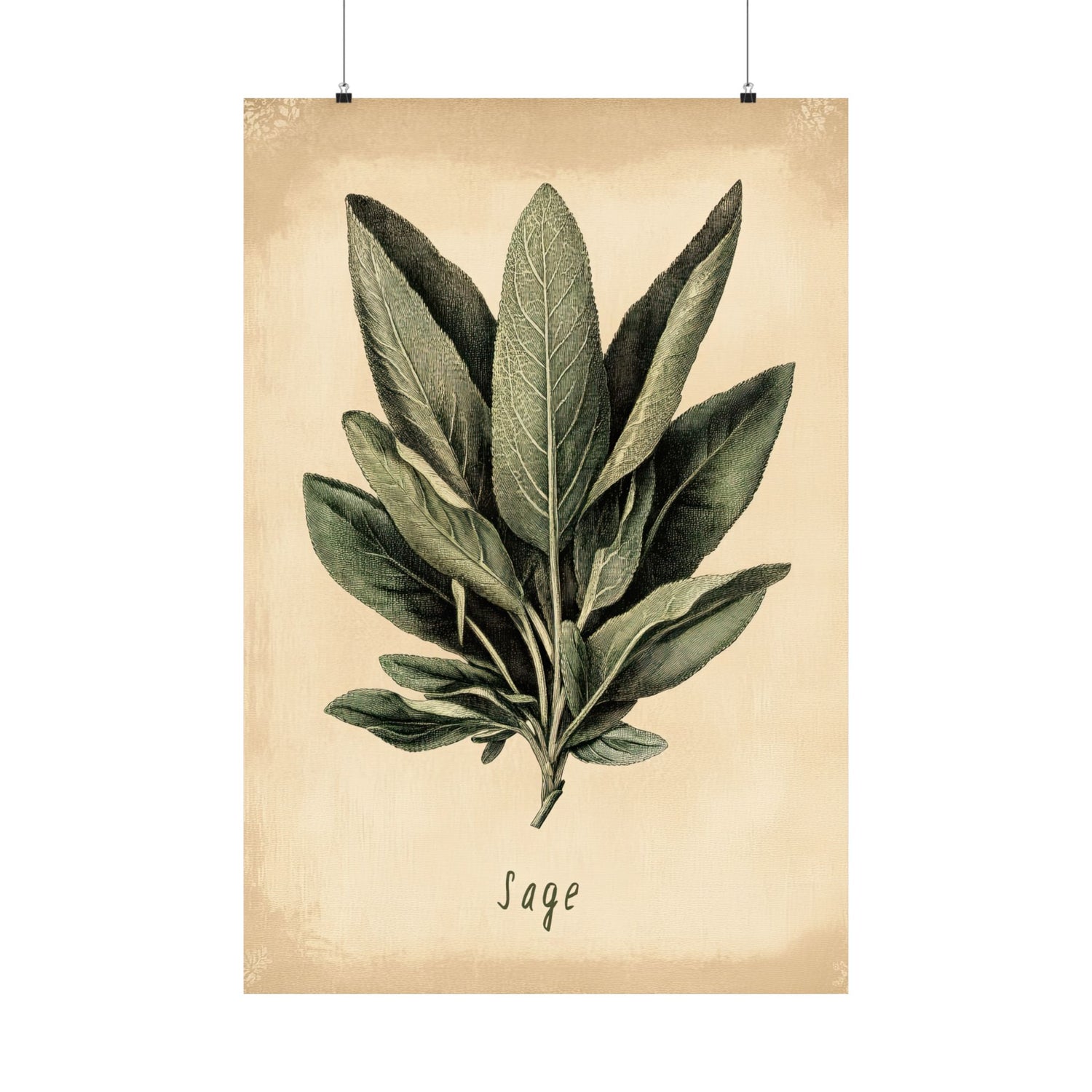 Botanical Sage Study
