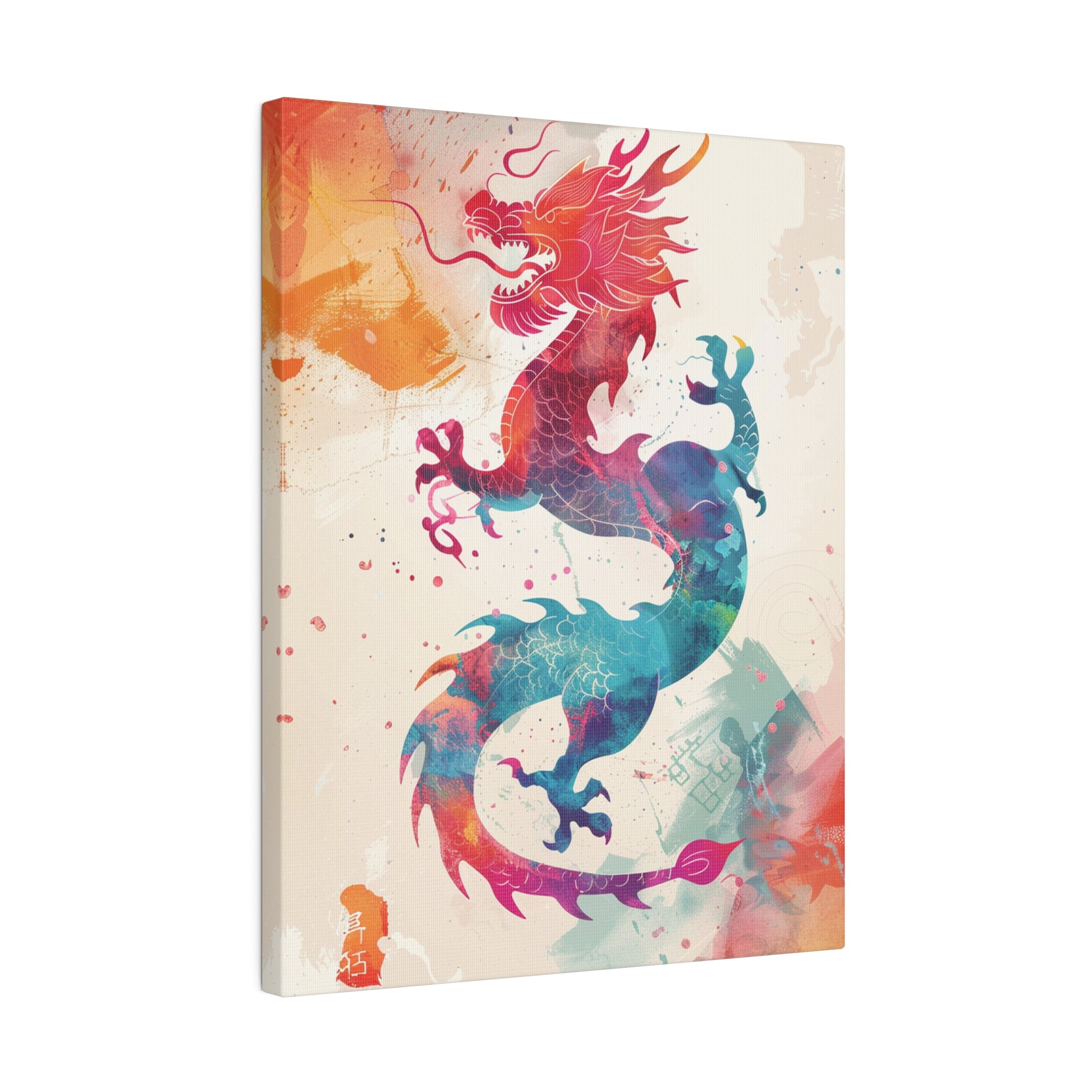 .75&quot; Matte Canvas - Dragon&