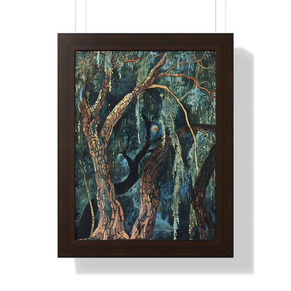 Framed Paper Print - Morris Willow Whispers