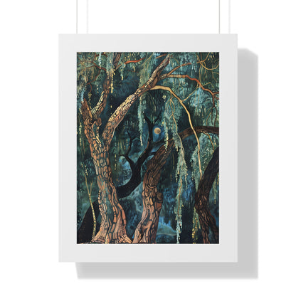 Framed Paper Print - Morris Willow Whispers