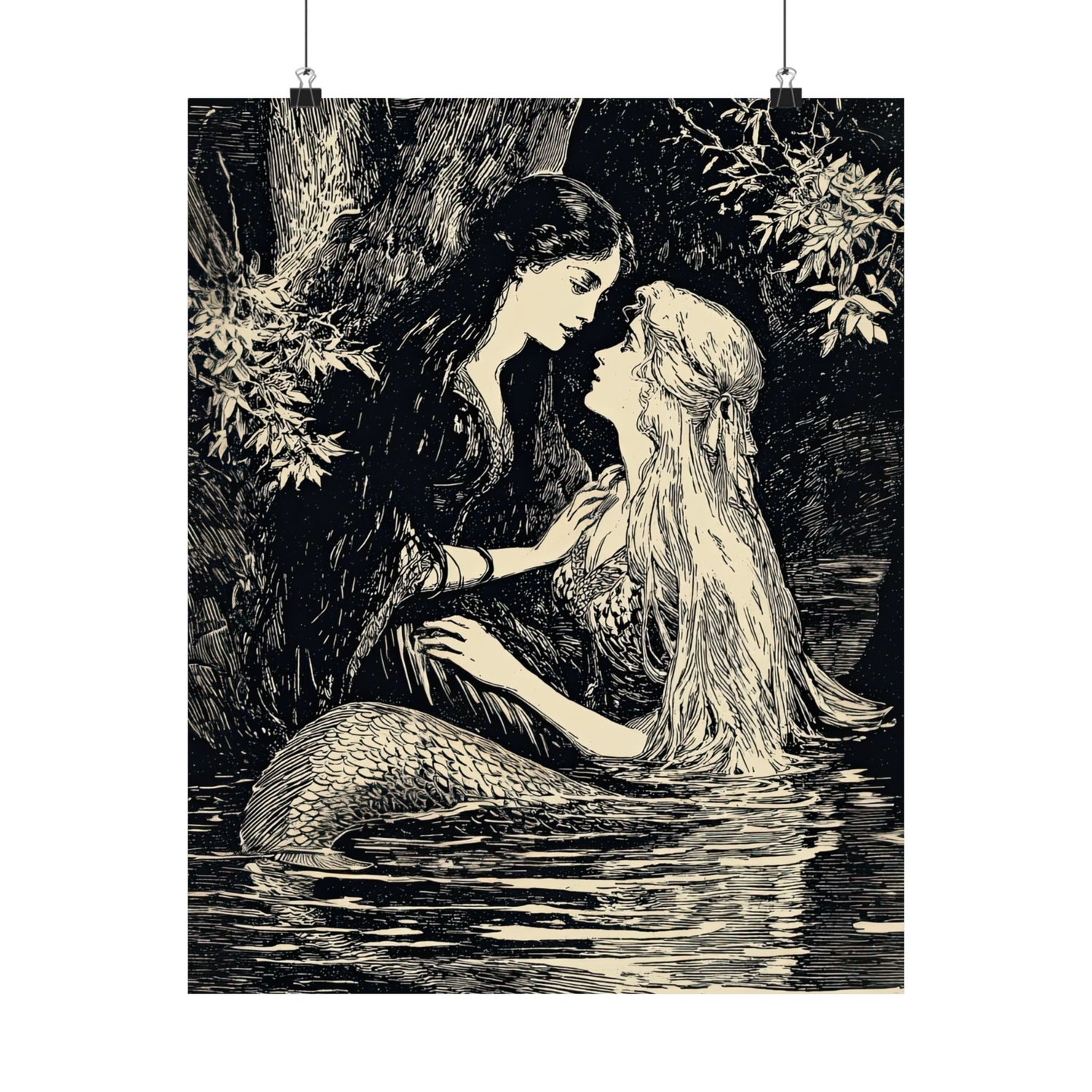Mermaid Fairy Midnight Kiss