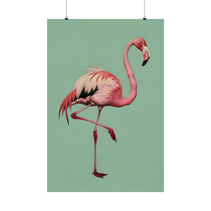 Pink Flamingo Tropical