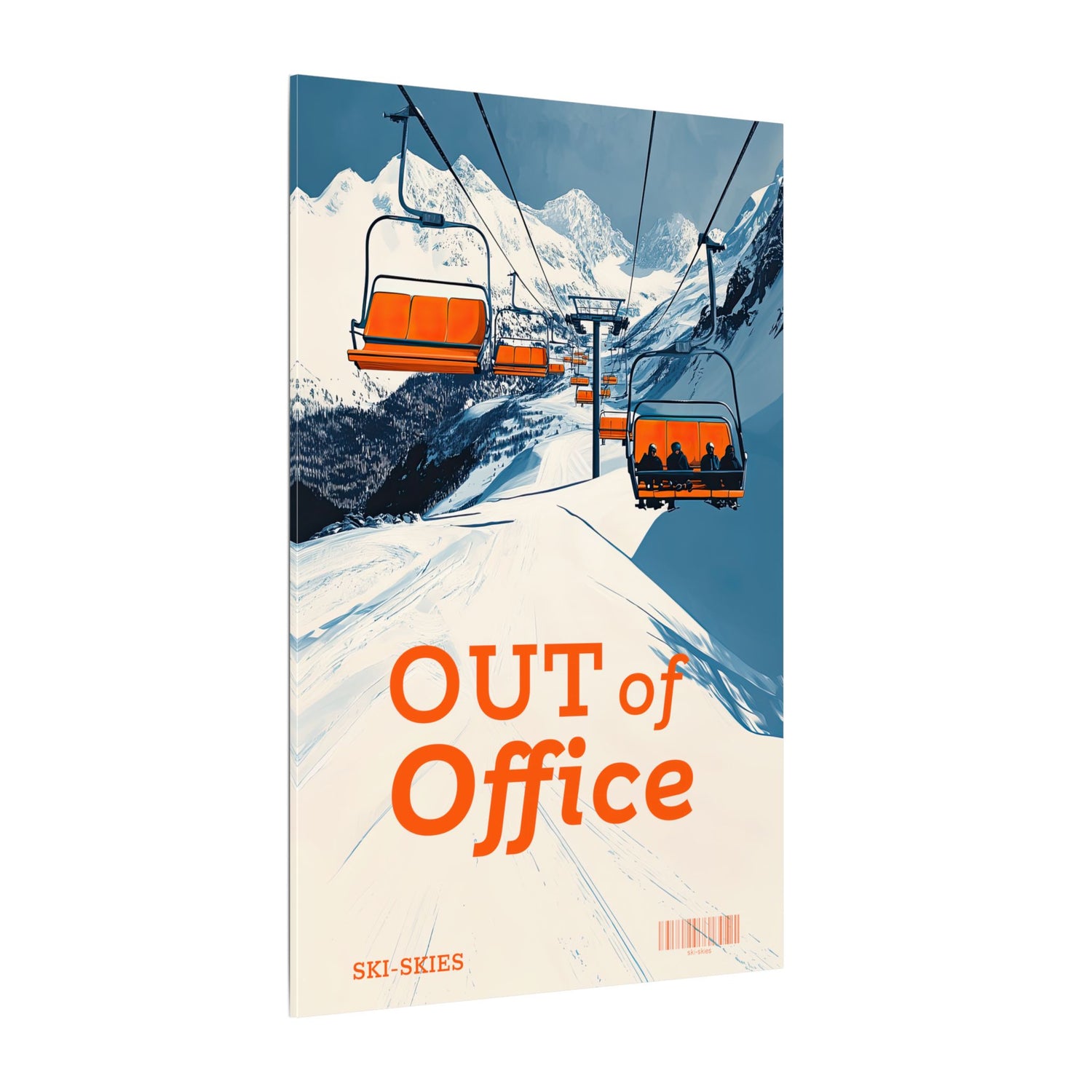 .75" Matte Canvas - Out of Office Skies