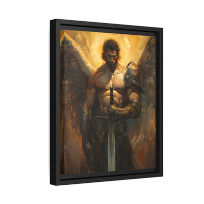 Framed Canvas - Celestial Warrior&