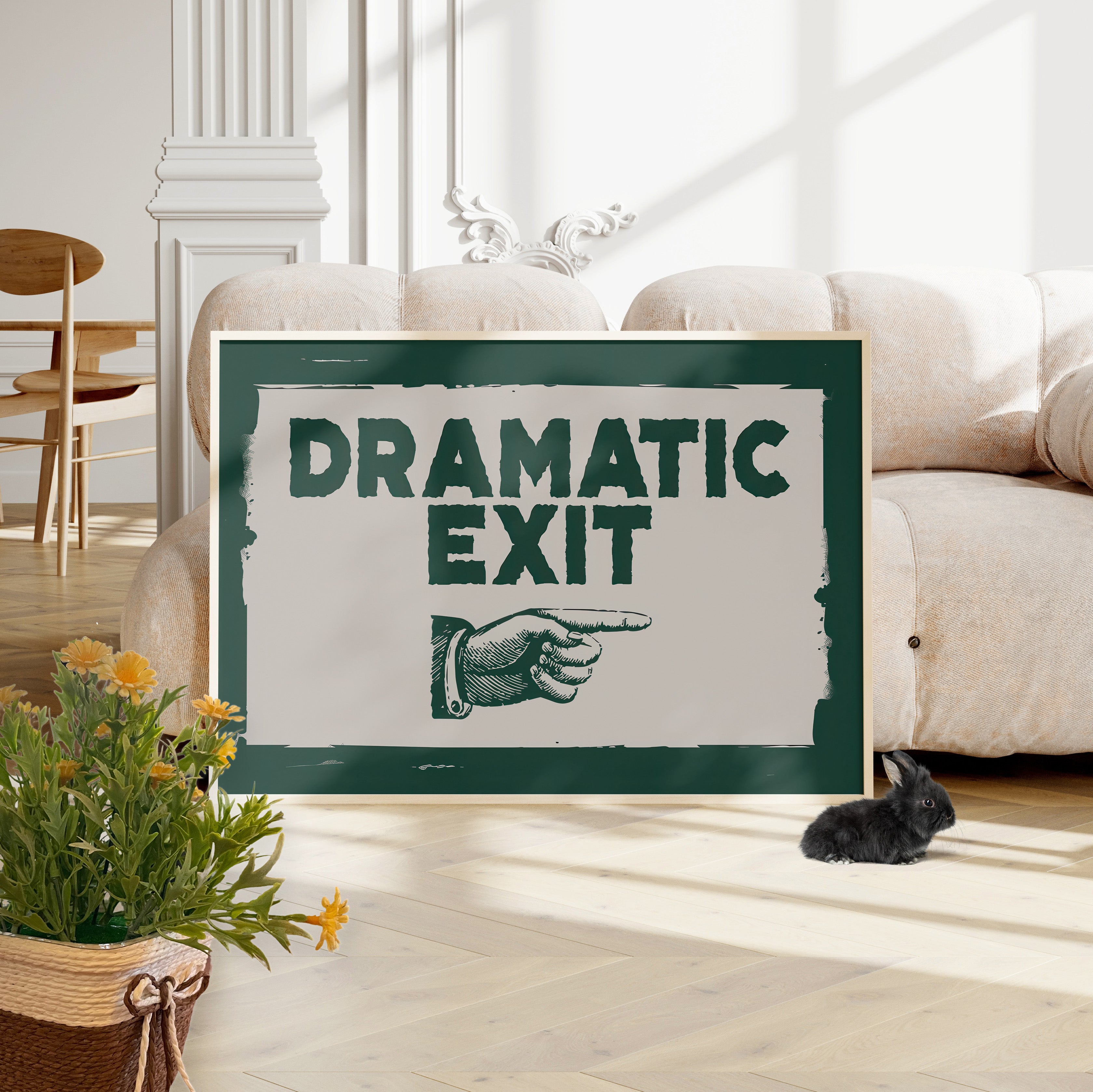 Dramatic Exit Strategy