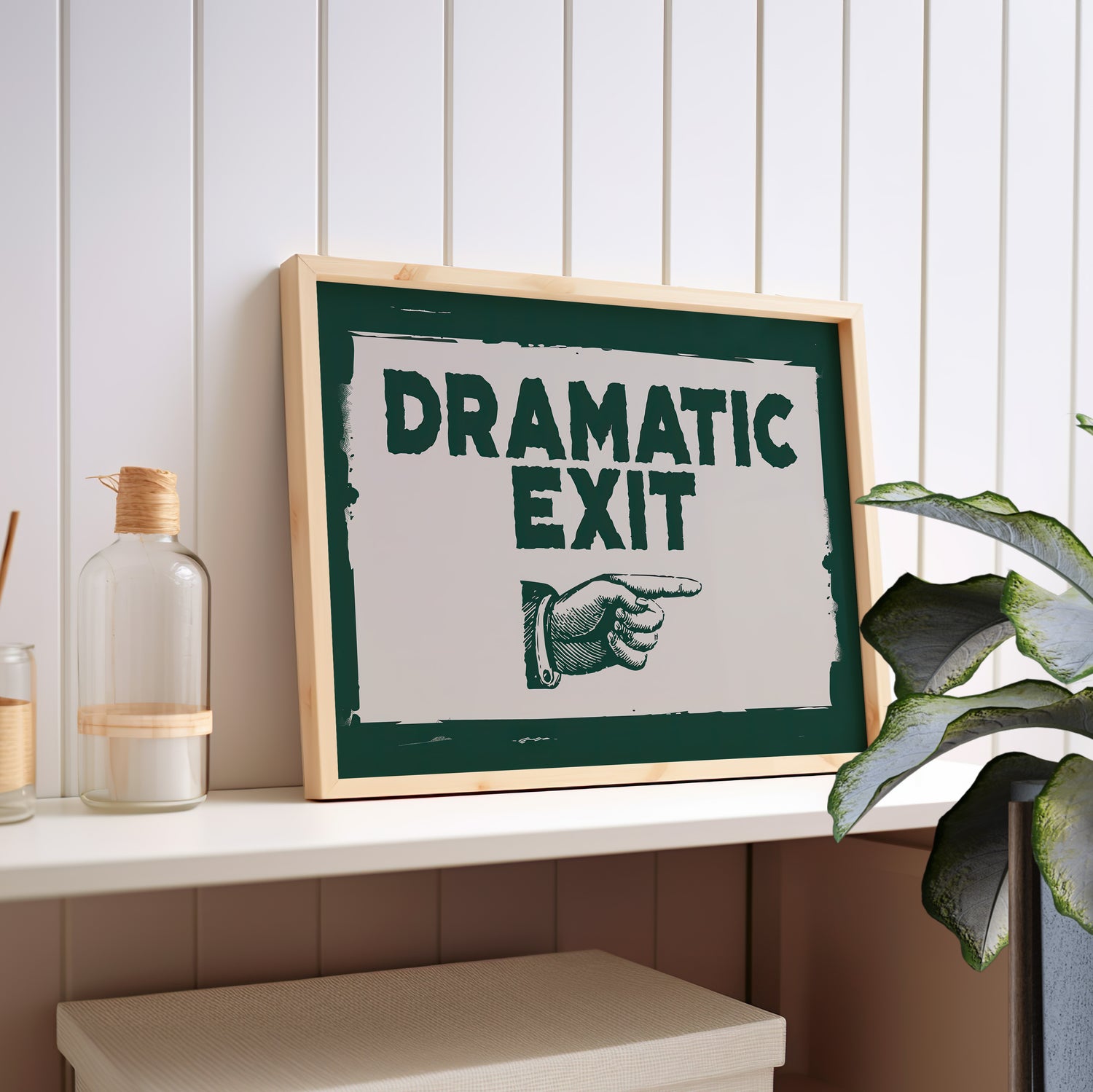 Dramatic Exit Strategy