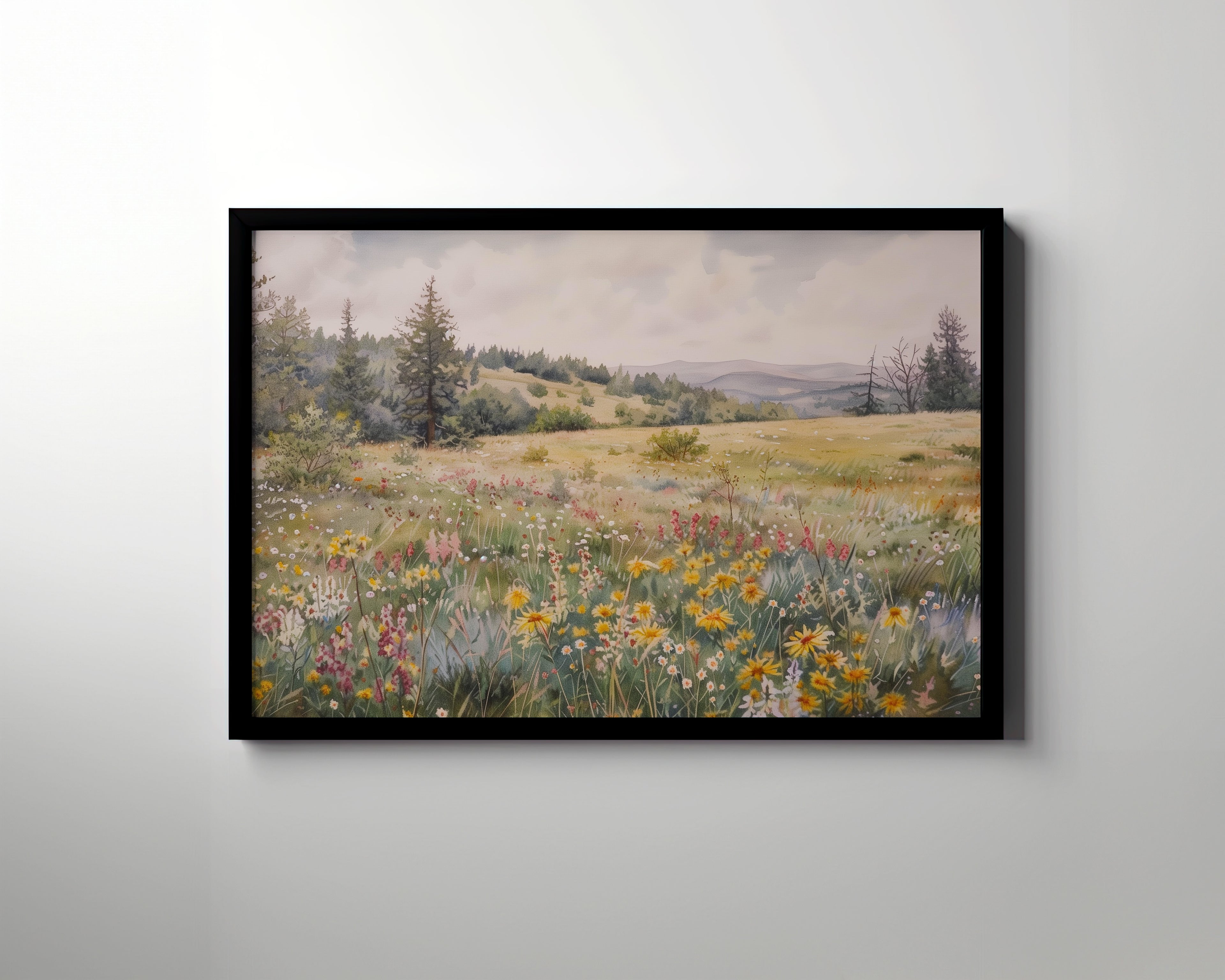 Framed Paper Print - Meadow&